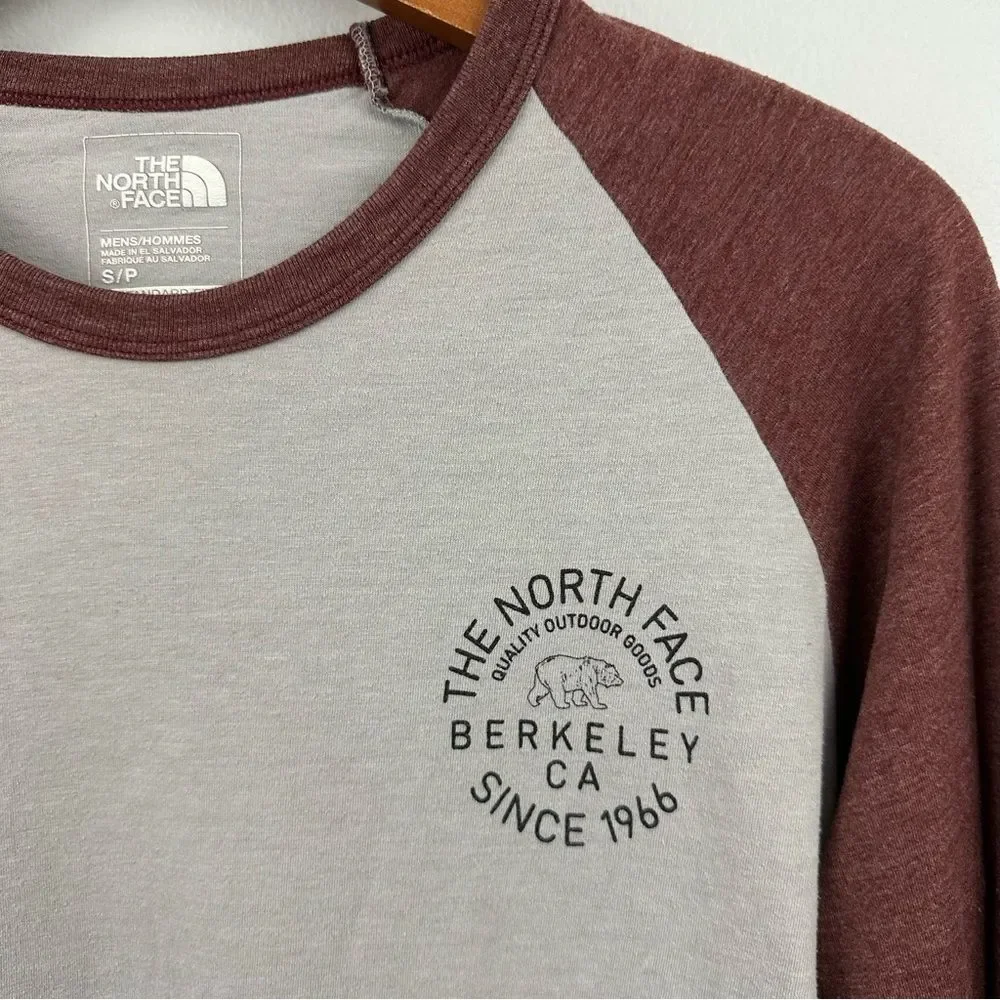 The North Face Men’s Berkeley California Raglan Long Sleeve Tee Size Small